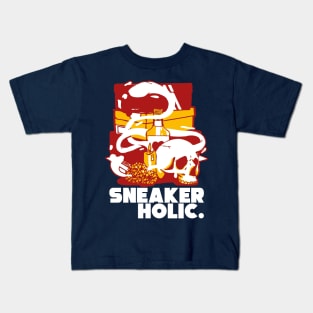 Sneaker Holic Midas Gold Retro Art Kids T-Shirt